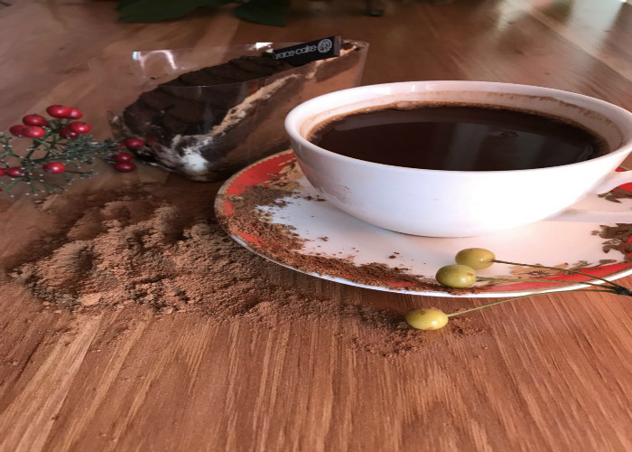 Healthy Unsweetened Dark Brown Cocoa Powder , Alkalized Baking Cocoa Powder